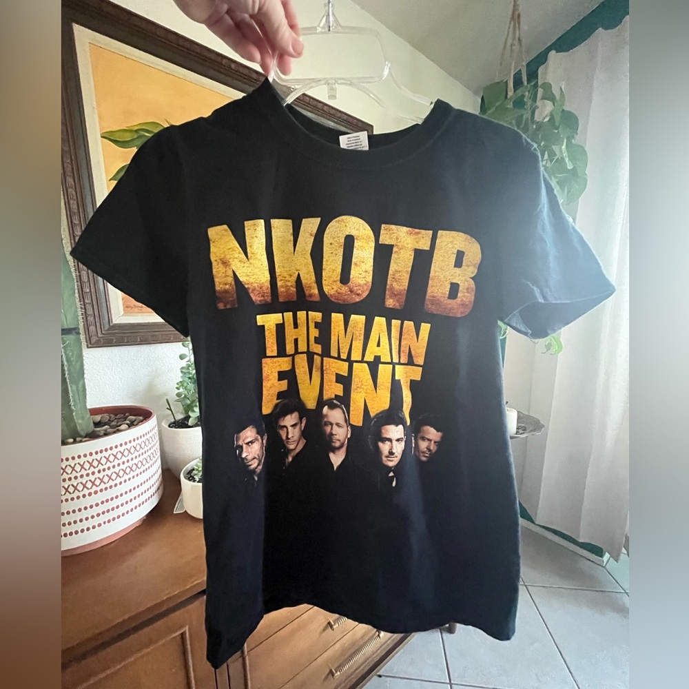 New Kids on the Block The Main Event 2015 Tour Shirt